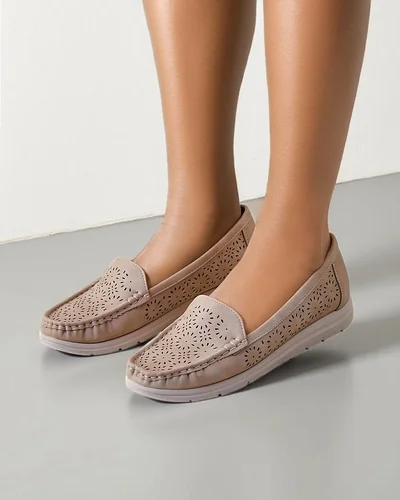 Royalfashion Openwork women's moccasins Besset