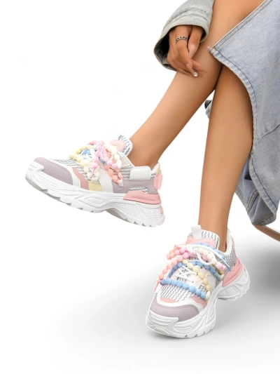 Royalfashion Naisten urheilukengät paksummalla pohjalla Loness