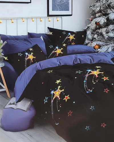 Royalfashion Bedding KOSMOS 160x200 komplekt 3-OSAA