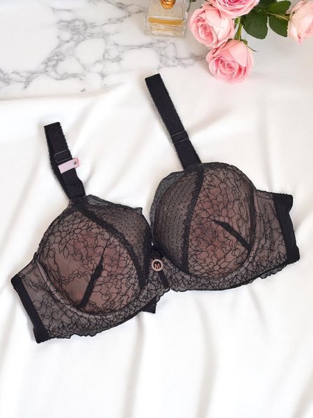 Royalfashion Naiste pitsiga push-up rinnahoidja Coco Lift