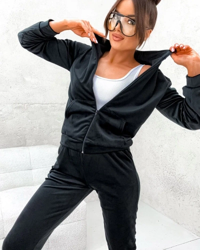 Royalfashion Naiste puuvillane a'la veluur komplekt