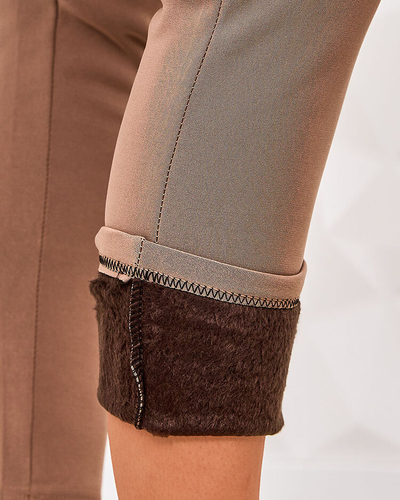 Royalfashion Naiste isoleeritud teggings püksid