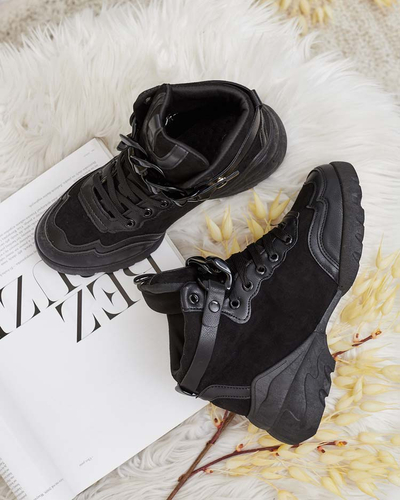 Royalfashion Women's sporty tall sneakers Bullaro