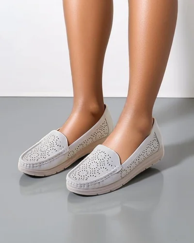 Женские перфорированные мокасины Royalfashion Besset