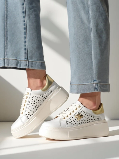 Royalfashion Women's sporty sneakers perforated Jovixi