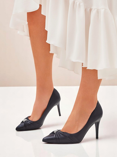 Royalfashion Женские туфли-лодочки из экокожи Venetia Nera