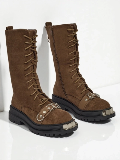 Royalfashion Naiste paeltega poolsaapad Werces