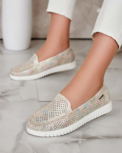 Royalfashion Женские ажурные мокасины Nafis