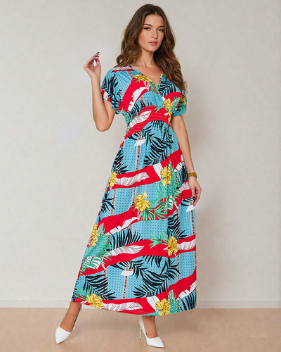 Royalfashion Naiste trükitud midi-kleit