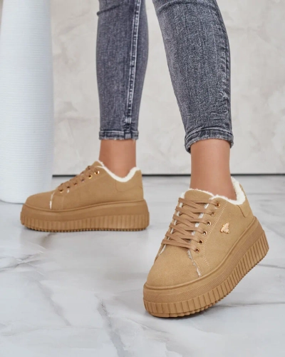 Royalfashion Утепленные женские кроссовки с мехом Noxu