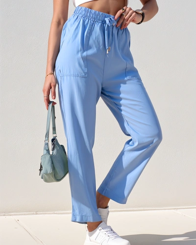 Royalfashion Naiste sirged kangast püksid 7/8