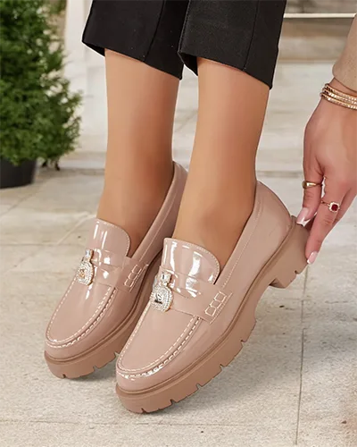 Royalfashion Naiste lakitud mokasiinid Bemies