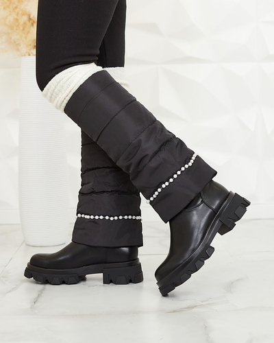 Royalfashion Naiste saapad mustad Ameroe