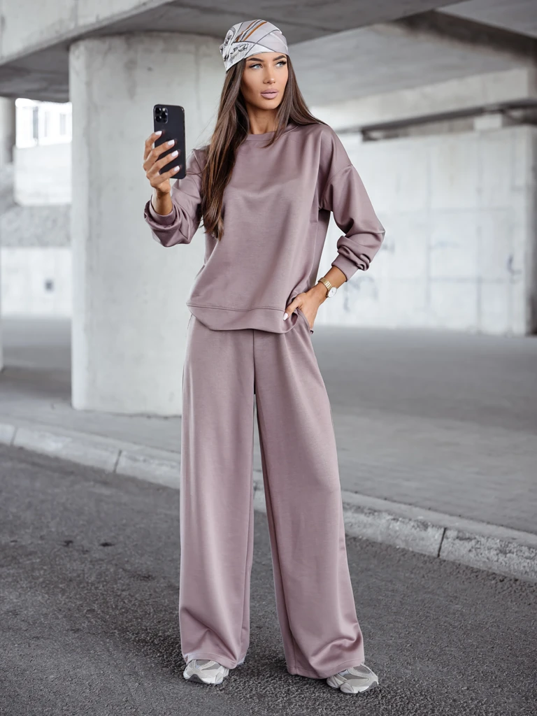 Royalfashion Вискозный Женский спортивный костюм FlowFit