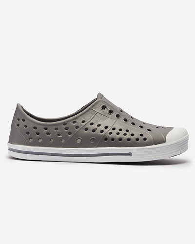 Grey openwork children's rubber sneakers Jiteri - Footwear