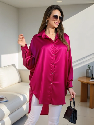 Royalfashion Long women's oversized shirt