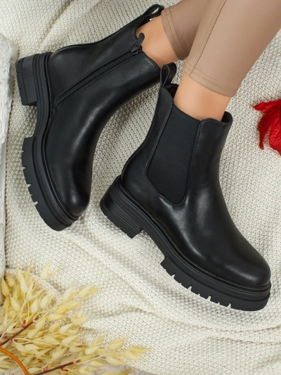 Women's eco-leather ankle boots Solmira