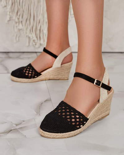 Royalfashion Naiste Sintoles espadrillid kontsaga