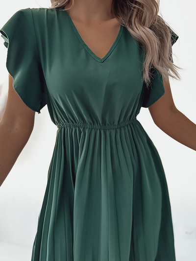 Royalfashion Naiste plisseeritud midi-kleit