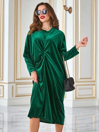 Royalfashion Naiste kleit volangidega