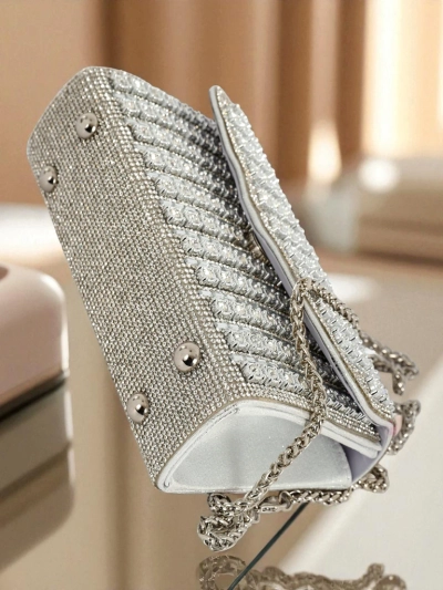 Royalfashion Women's Clutch Bag with Zirconia Elira Dusk