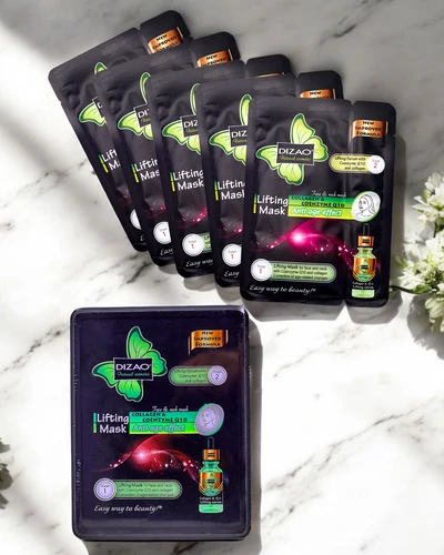 DIZAO - Seerumi ja maski komplekt koensüüm Q10 ja kollageeniga 6g+36g x 10tk