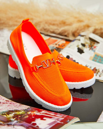 Royalfashion Naiste kangast mokassiinid kuldse kaunistusega Erticae