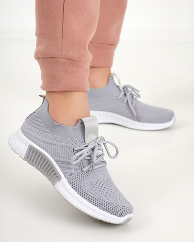 Gray Merisal Women's Sports Shoes - Footwear