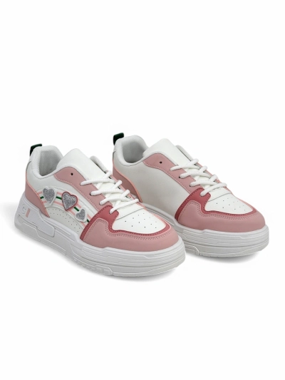 Royalfashion Women's Sneakers with Glitter Samoles