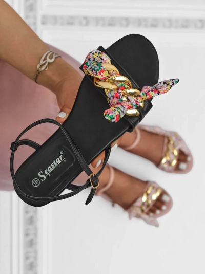 Royalfashion Naiste sandaalid tasasel tallal BareLuxe