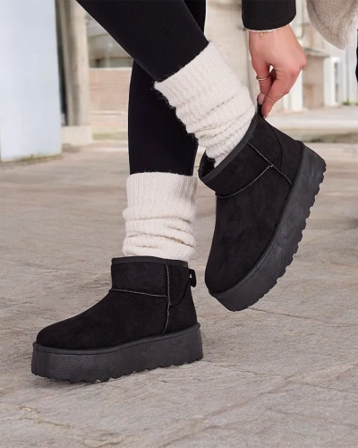 Женские короткие зимние сапоги Royalfashion Alalla