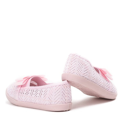 Pink girls' slip on sneakers Tabbi - Footwear