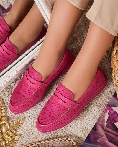 Royalfashion Women's openwork moccasins Sierro