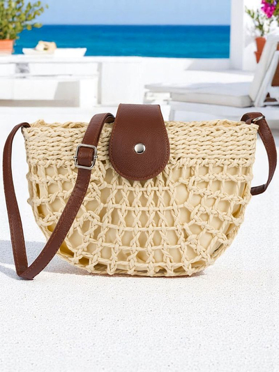Royal Fashion Small Straw Boho Mini Women's Handbag