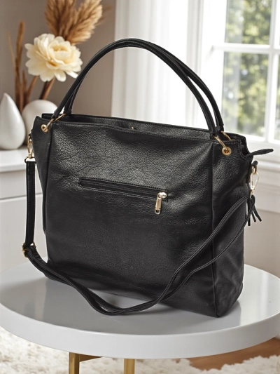 Naiste kott Atena Nero – elegantne must ökonahast kott