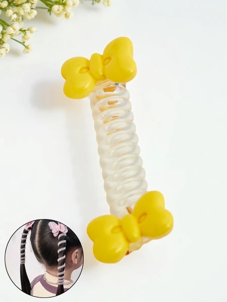 Royalfashion Juuksekumm spiraaliga lipsuga Bow Twist