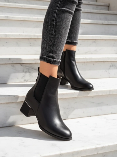 Royalfashion Kvinder Knæstøvler Lepito