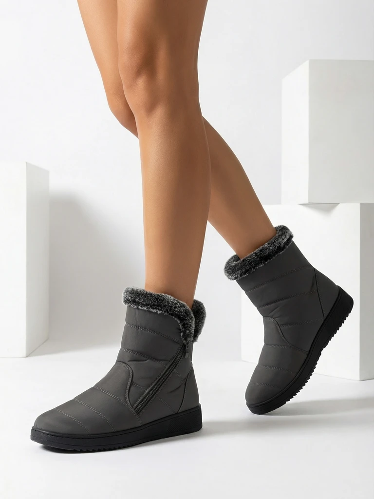 Royalfashion Naiste talve saapad, mis meenutavad lumisaapaid Baccinis