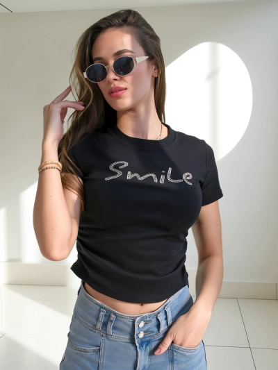 Royalfashion Naiste puuvillane pluus sildi