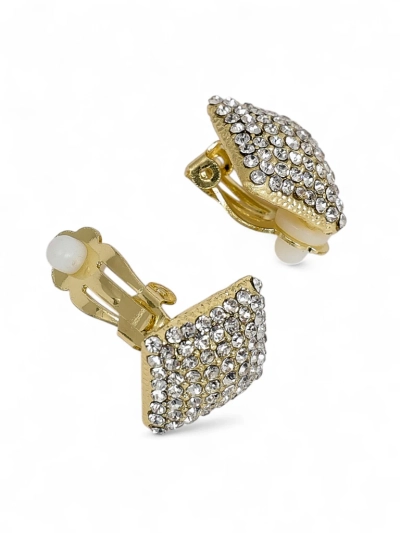 Royalfashion Naiste tsirkoonidega klõpskõrvarõngad