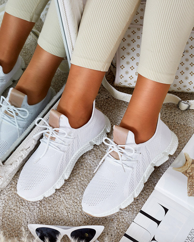 Valge ja beež naiste spordijalatsid Baym - Jalatsid