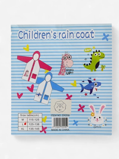 Royalfashion Children's Raincoat Giraffe Rain