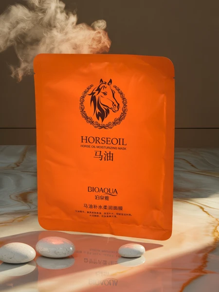 BioAqua Equilla Mask horse oil moisturizing mask 25ml for dry skin