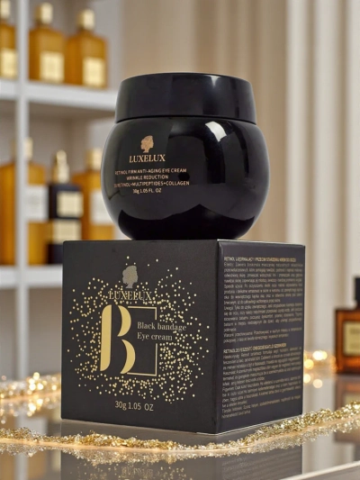 Luxelux Black Bandage Антивозрастной крем для кожи вокруг глаз - против морщин, увлажняющий