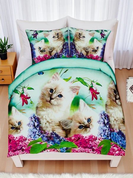 Royalfashion Mustriline voodipesu 160x200 komplekt 3-OSALINE