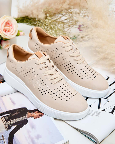 Royalfashion Women's openwork sports shoes Deromias