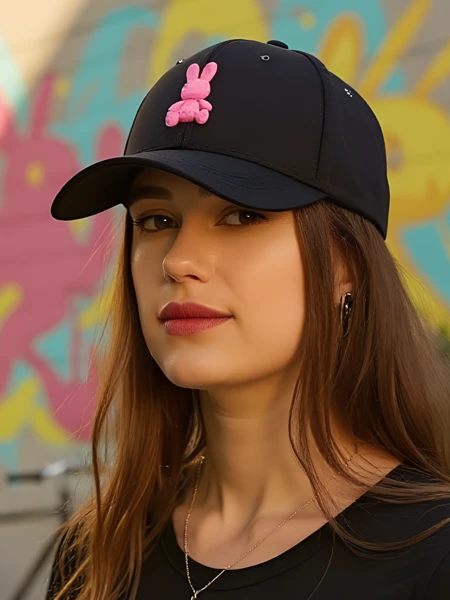 Royalfashion nokamüts Bunny Chic embleemiga