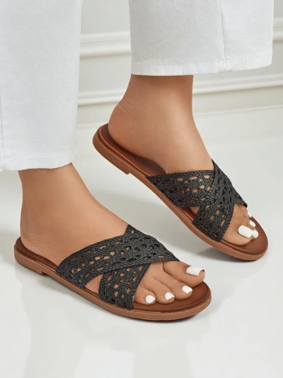 Royalfashion Женские шлепанцы на плоской подошве Ella Brooke