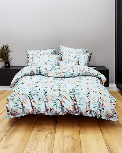 Royalfashion Mönstraða rúmföt 160x200 sæt 4 EININGAR