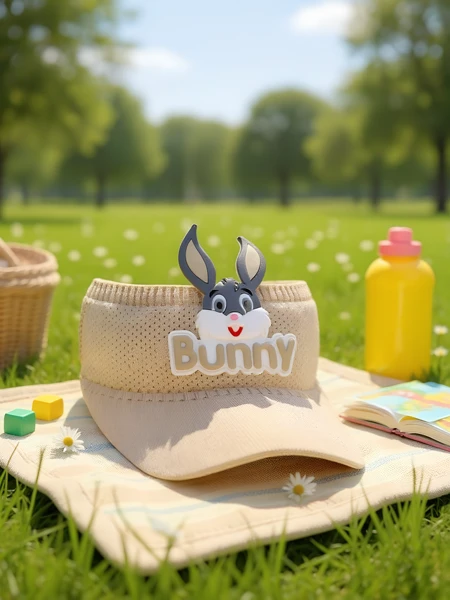 Royalfashion Children's Sun Visor Bunny Ears